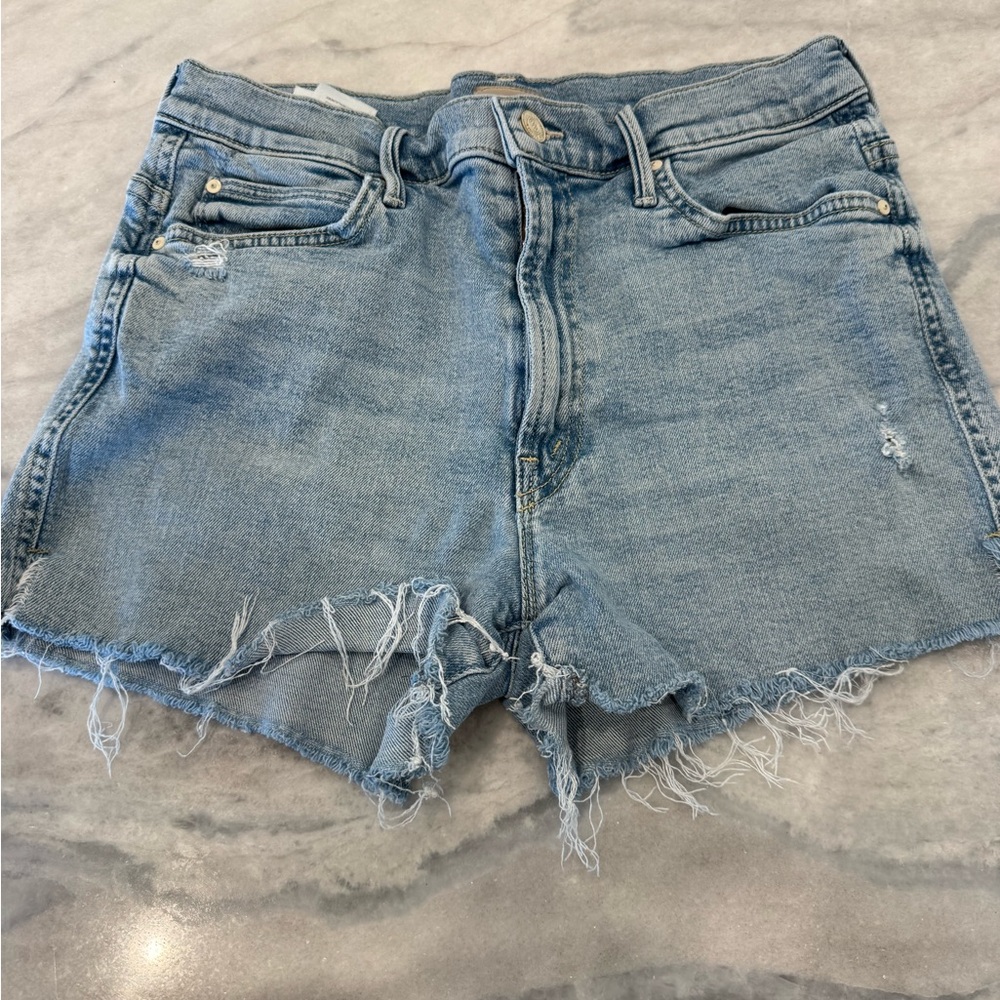 MOTHER denim shorts size 30 - Picture 2 of 3
